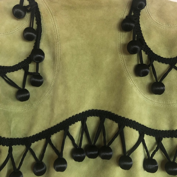 Jean-Claude Jitrois Suede Bolero Jacket - Picture 8 of 13